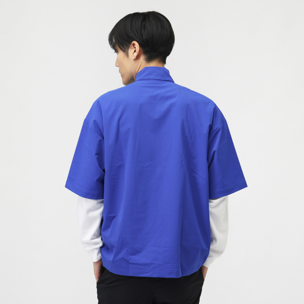 ピン ゴルフウェア 半袖ウインドブレーカー 秋 冬 24FW半袖スニード