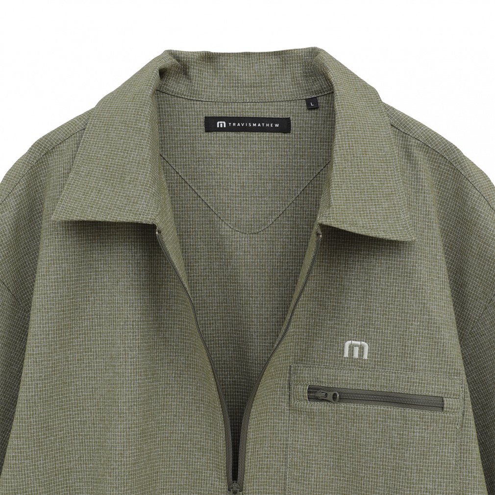 S/S Quarter Zip Plaid JK 7AM004｜Alpen Online