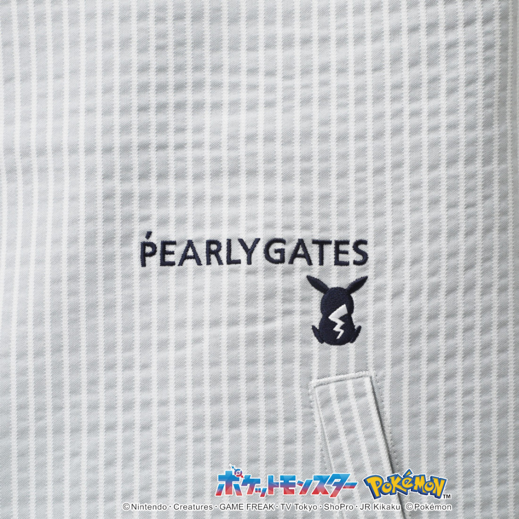 ポケモン】ピカチュウ C/Peサッカーストライプコーチジャケット