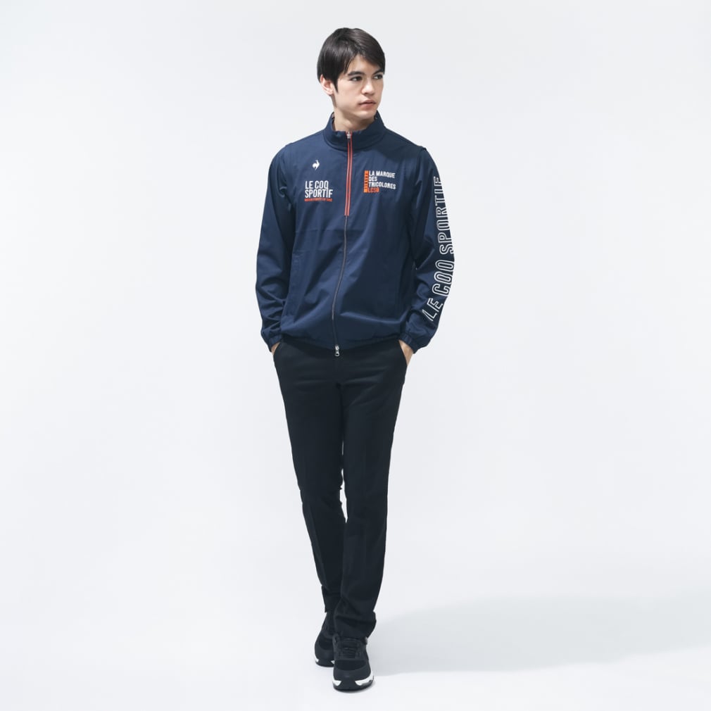 ルコックスポルティフ ゴルフ ゴルフウェア 長袖ウインドブレーカー 秋