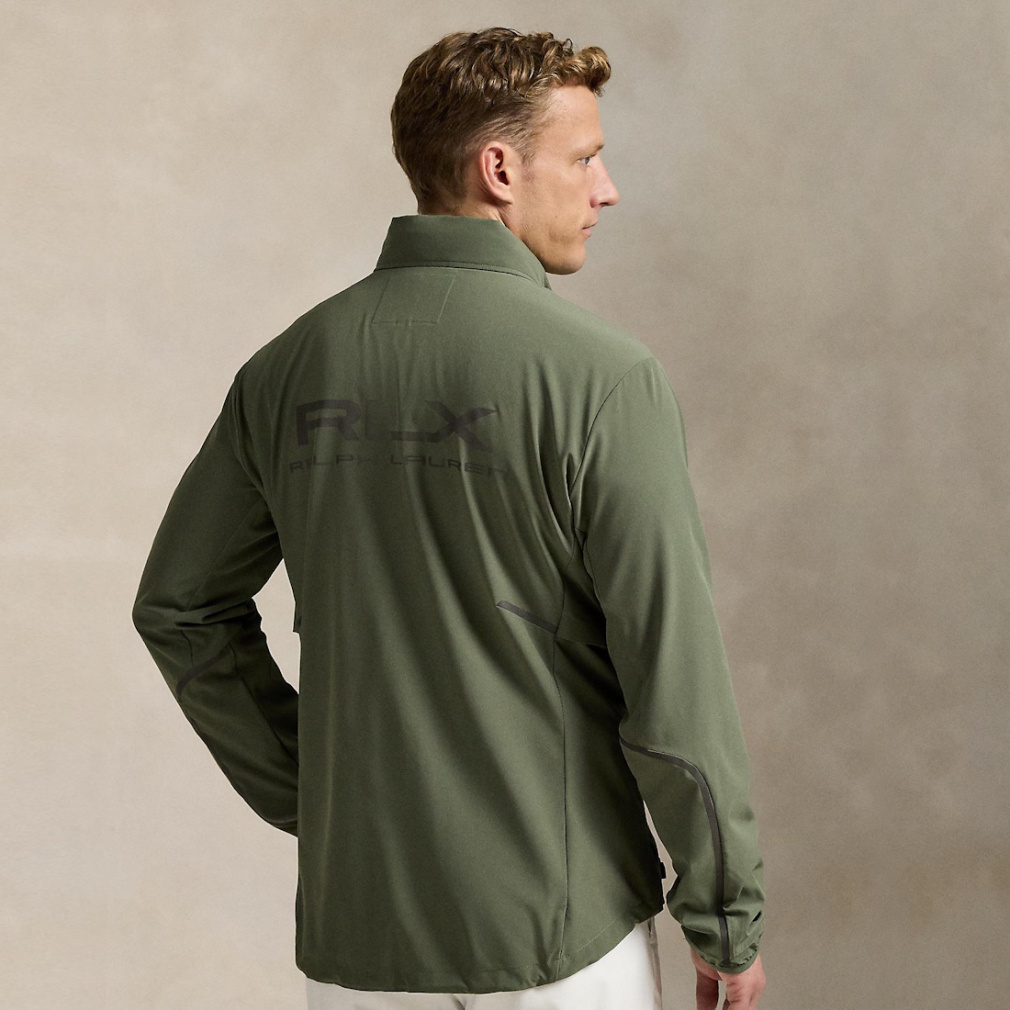 【美品】 RLX RALPH LAUREN パフォーマンスフーデッドジャケット 極美品】 RLX RALPH LAUREN パフォーマンスフーデッドジャケット
