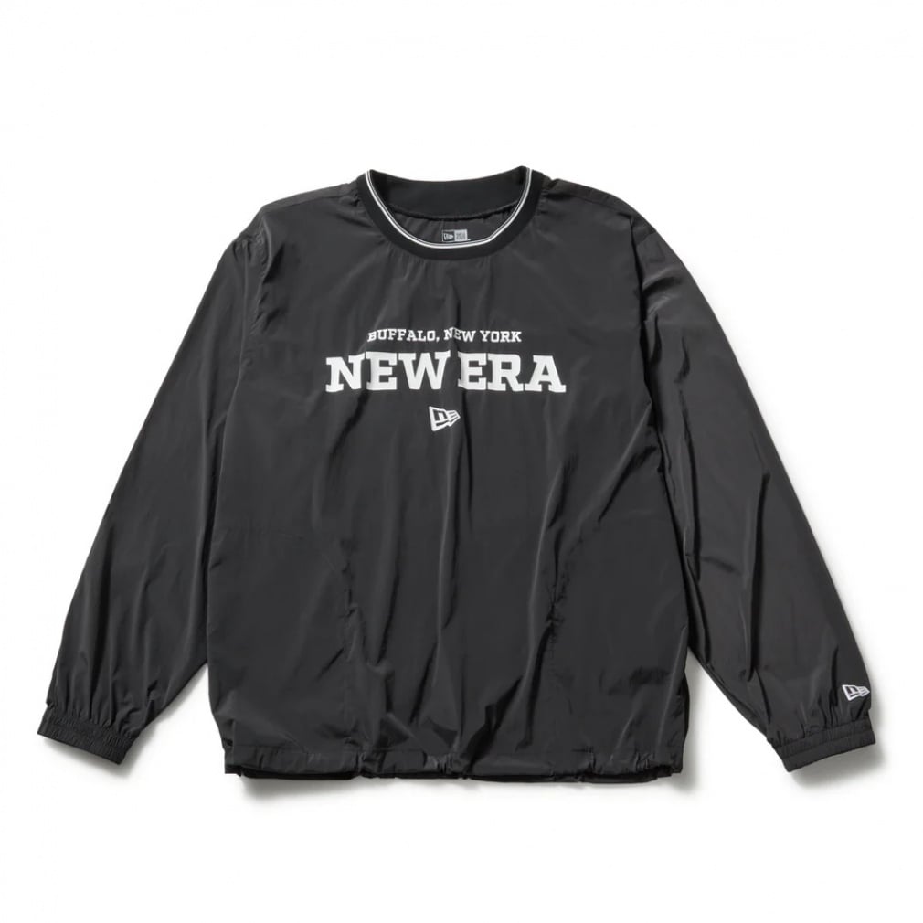 ニューエラ ゴルフウェア 長袖ウインドブレーカー 春 夏 GF WOVEN PO