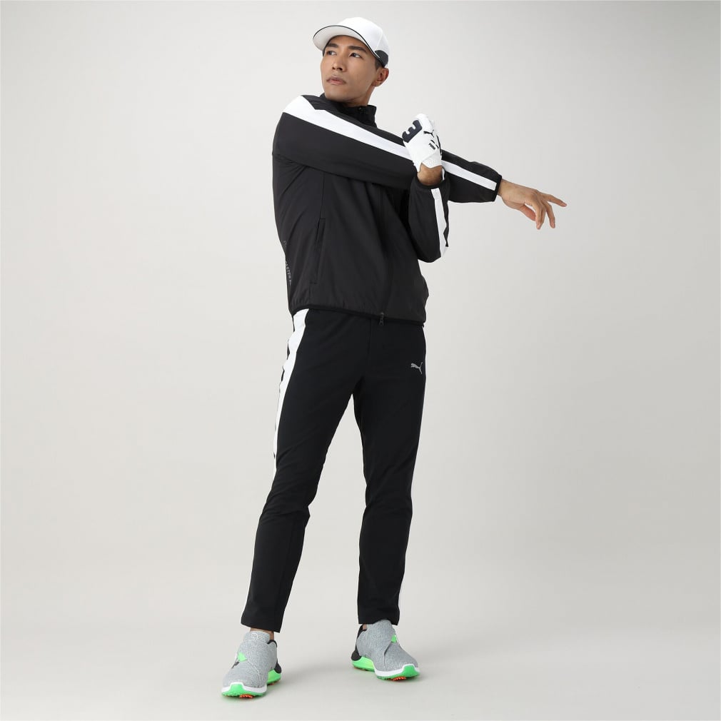 PUMA ゴルフ メンズウェア プーマ ゴルフウェア 長袖ウインドブレーカー 春 夏 PF ハイストレッチ