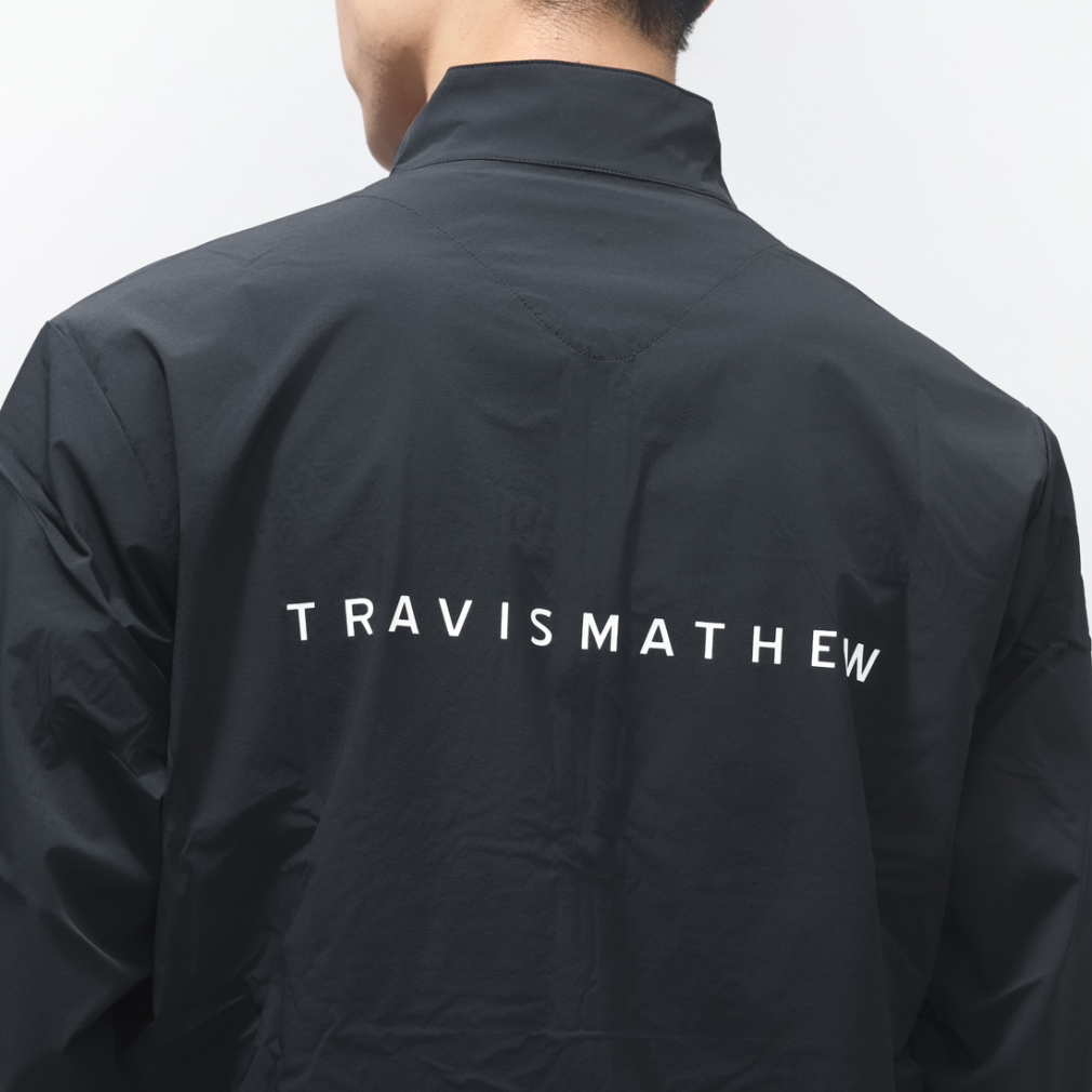 AN　TravisMathew新品軽量ポケッタブルジャケット　スカル トラヴィスマシュー ゴルフウェア 長袖ウインドブレーカー 春 夏 軽量