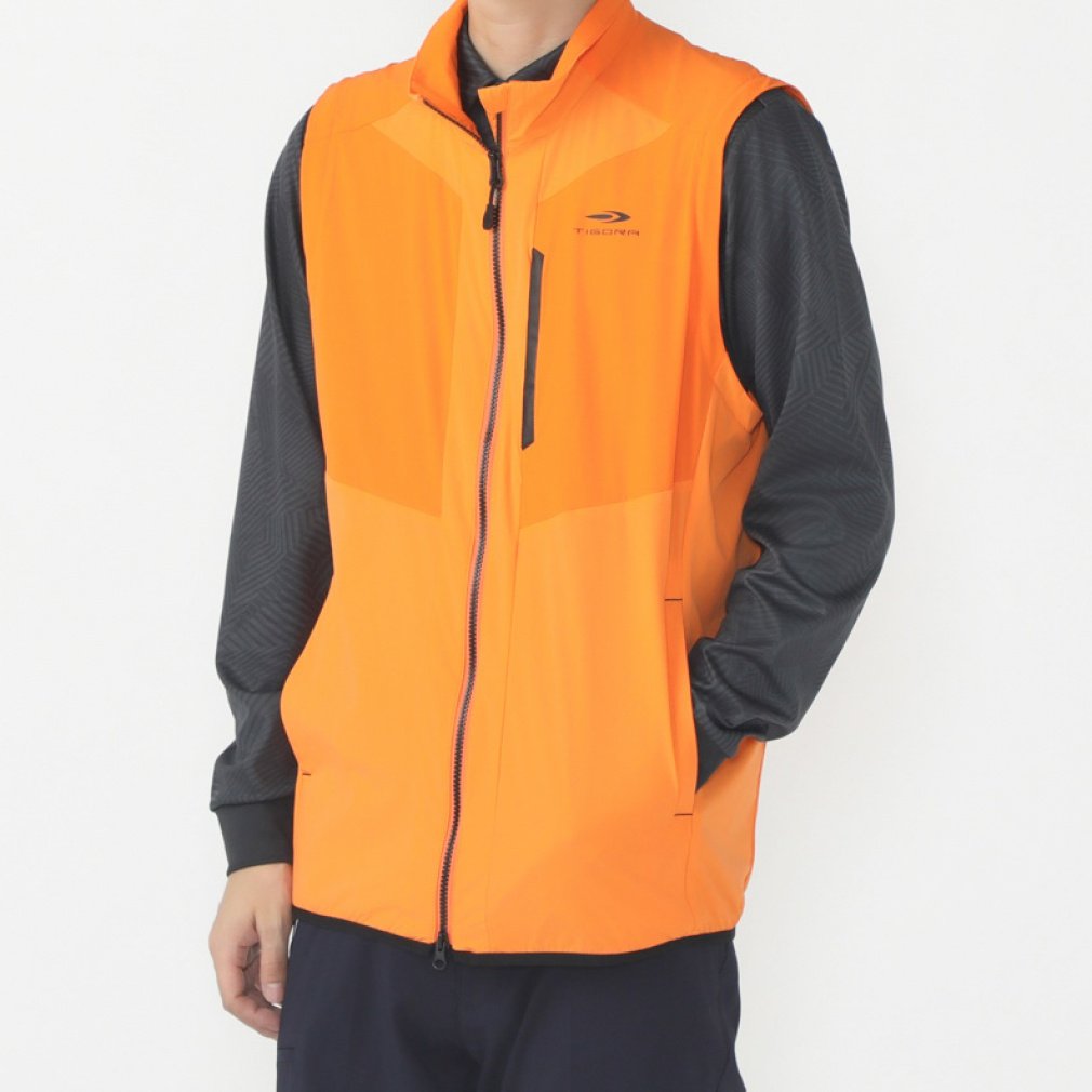 ティゴラ ゴルフウェア 長袖ウインドブレーカー 秋 冬 2WAY ジャケット