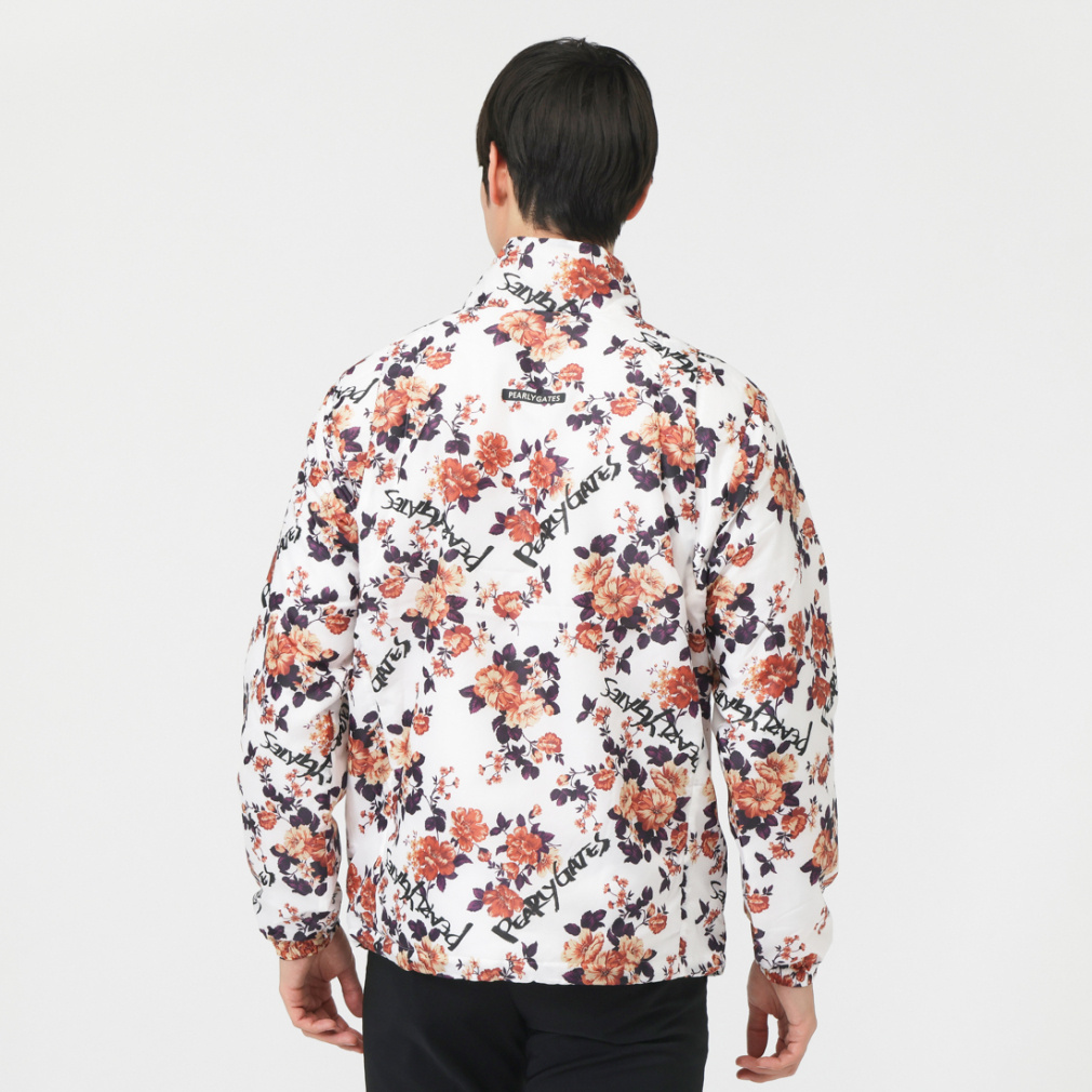 パーリーゲイツ ゴルフウェア 長袖ウインドブレーカー 秋 冬 Pe