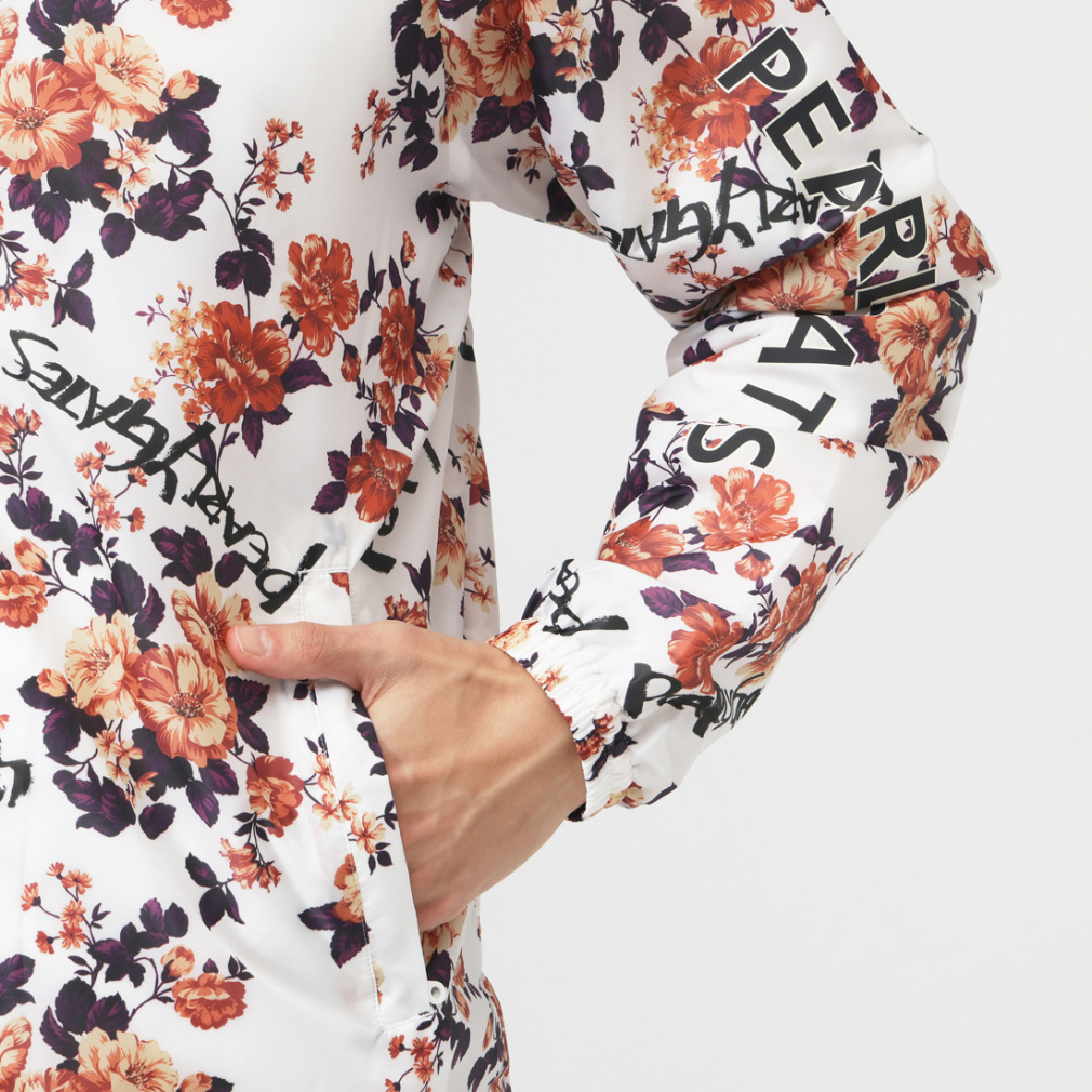 パーリーゲイツ ゴルフウェア 長袖ウインドブレーカー 秋 冬 Pe