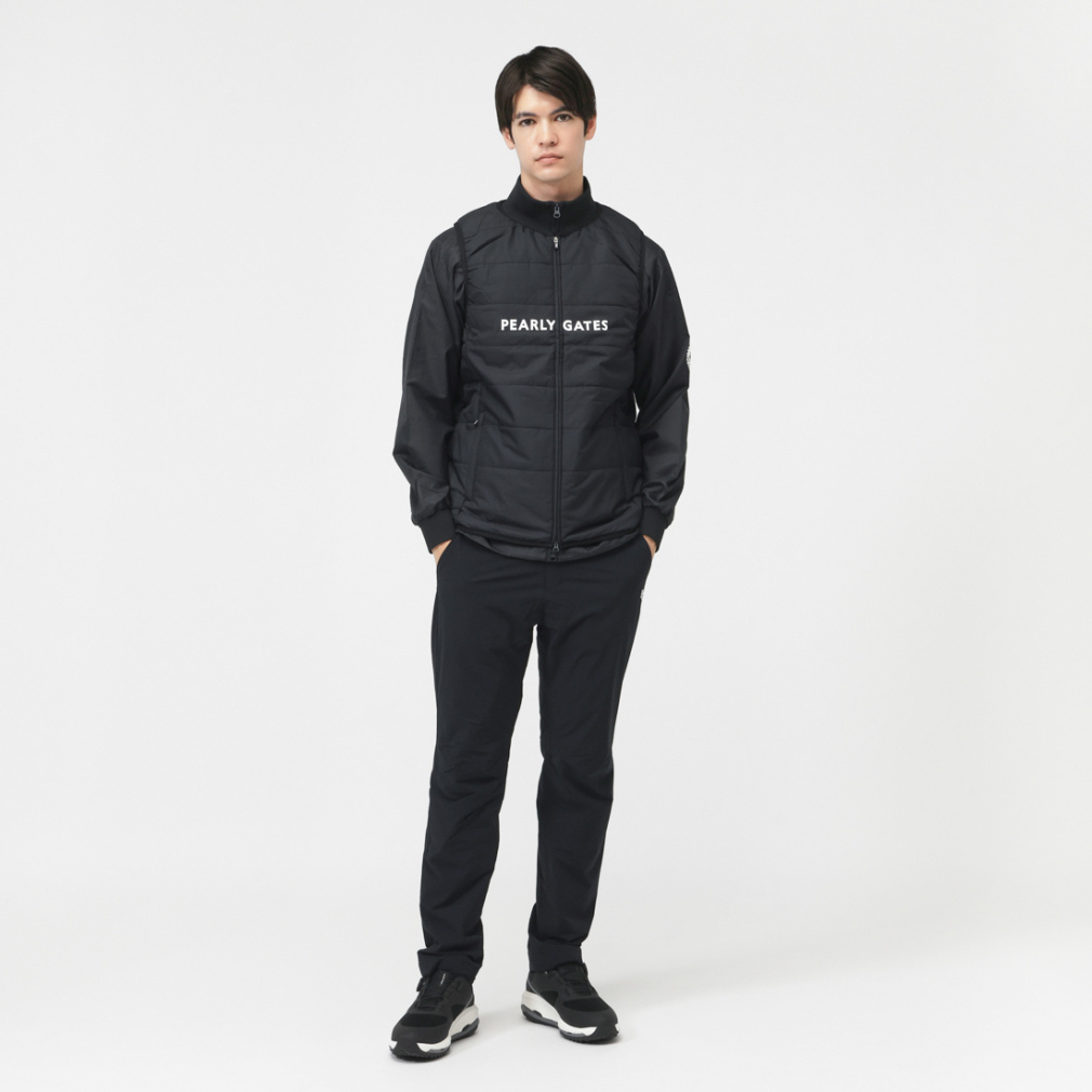 パーリーゲイツ ゴルフウェア 長袖ウインドブレーカー 秋冬 PGisPG Ny