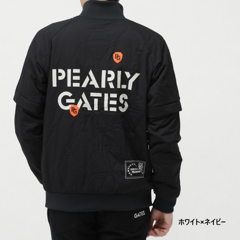 パーリーゲイツ ゴルフウェア 長袖ウインドブレーカー 秋 冬 FTY×Ny