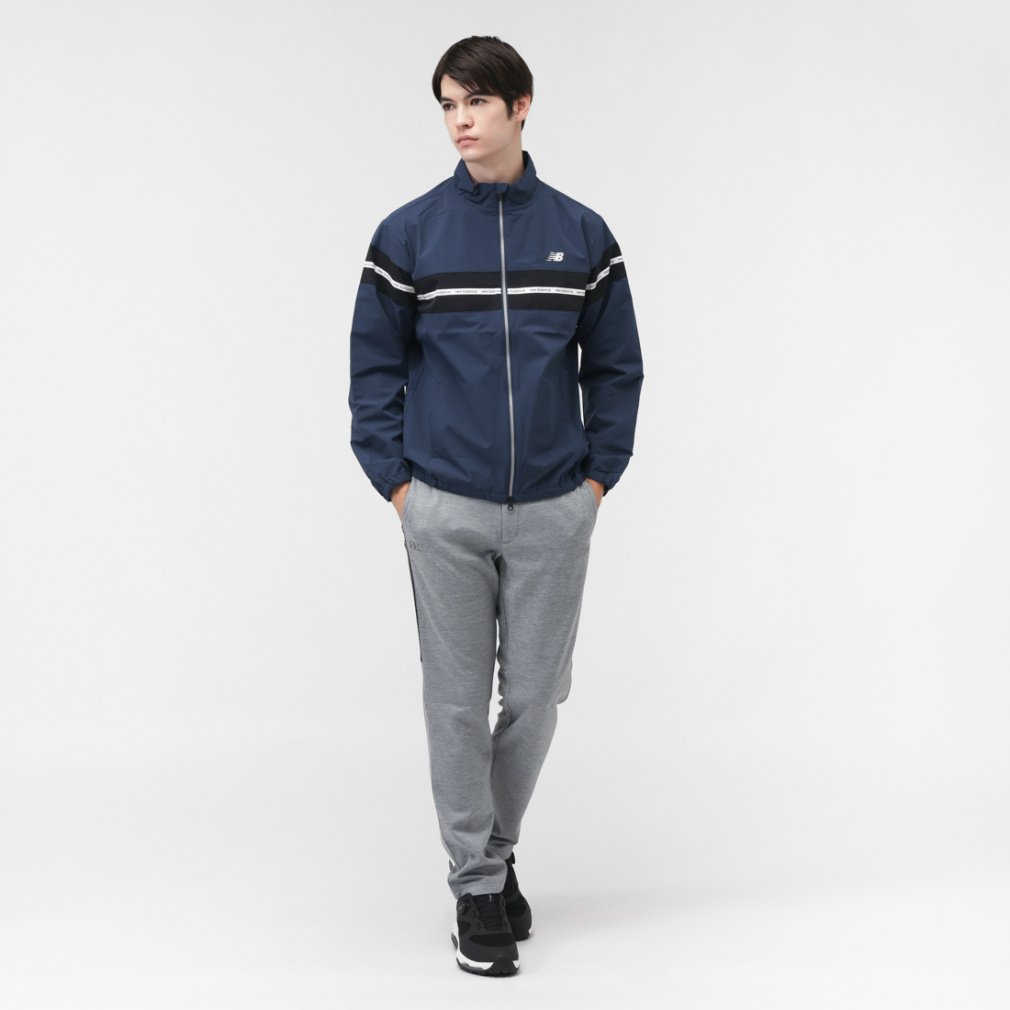 ニューバランス ゴルフウェア 長袖ウインドブレーカー 秋 冬 FULL ZIP