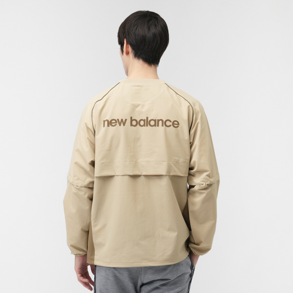ニューバランス ゴルフウェア 長袖ウインドブレーカー 秋 冬 2WAY CREW