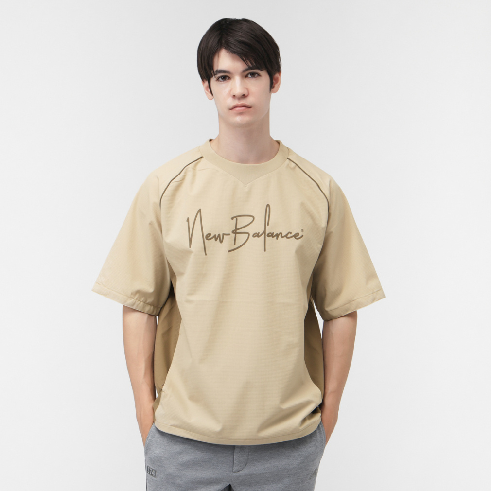 ニューバランス ゴルフウェア 長袖ウインドブレーカー 秋 冬 2WAY CREW