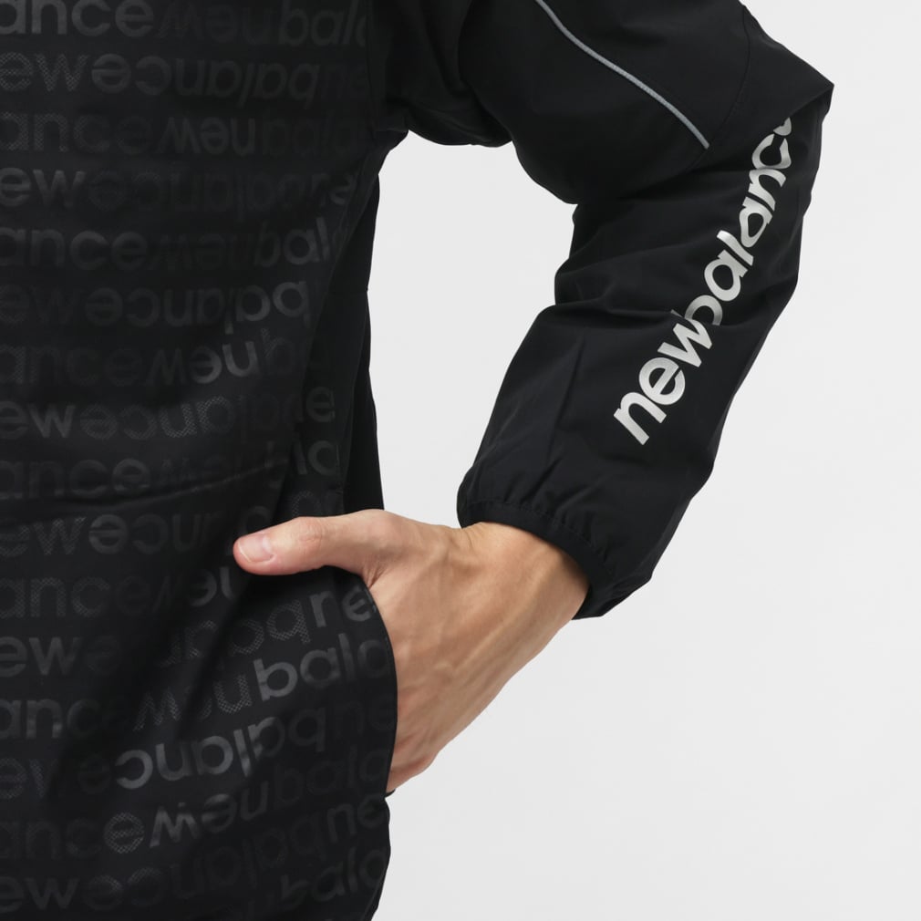 ニューバランス ゴルフウェア 長袖ウインドブレーカー 秋 冬 FULL ZIP