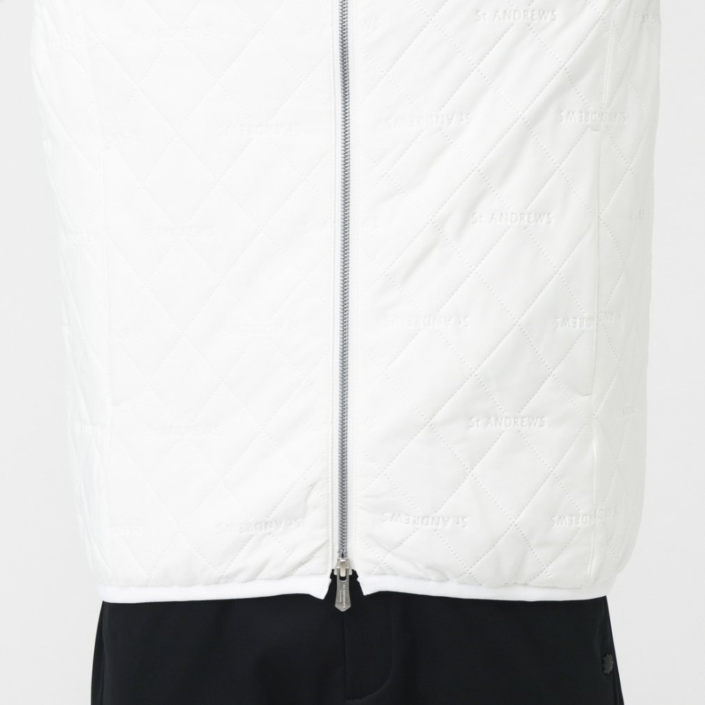セントアンドリュース ゴルフウェア 中綿ジャケット 秋 冬 ロゴピン