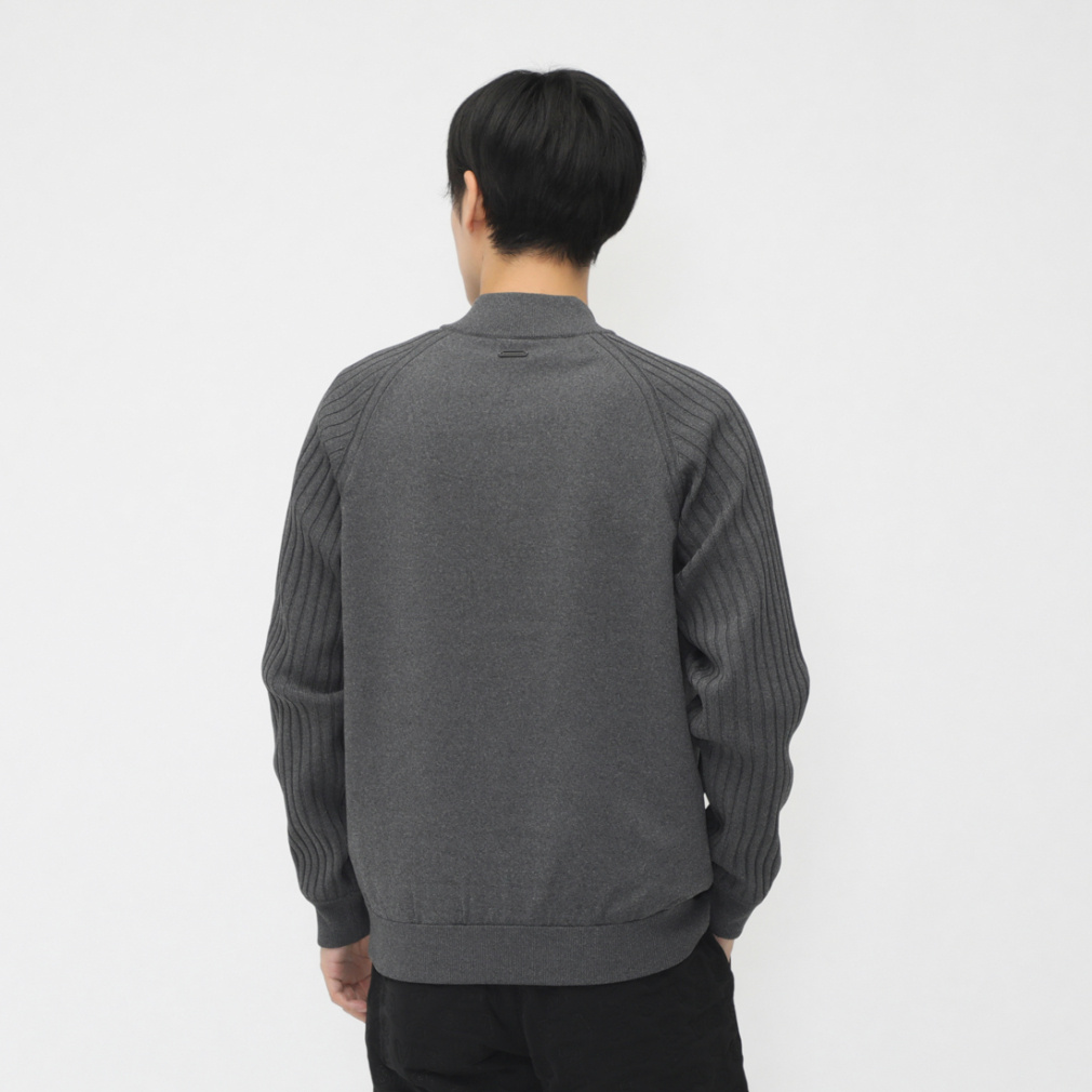 St.Andrews - coco 中古 セントアンドリュース StANDREWS メンズ ブルゾン LL エンジ 長袖 ニット 中綿入り St.Andrews - coco 中古 セントアンドリュース StANDREWS メンズ
