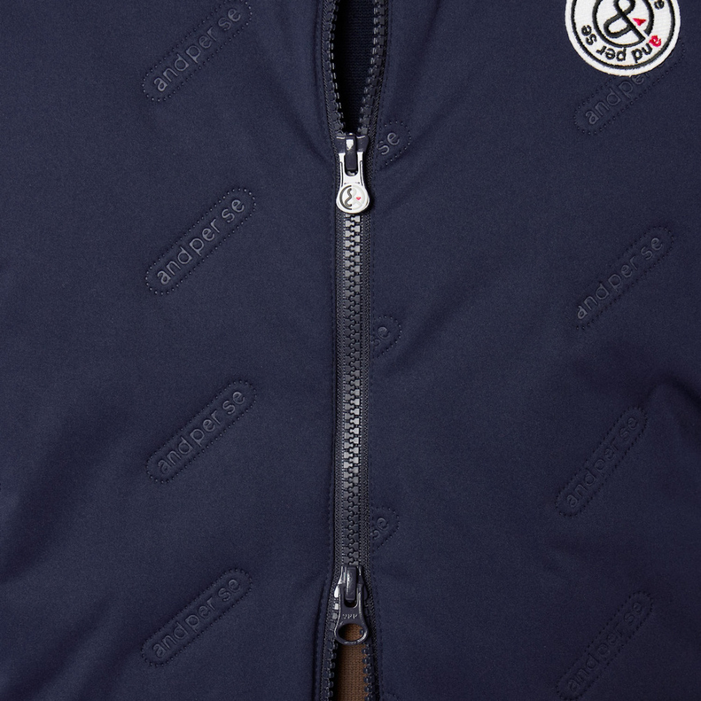 アンパスィ ゴルフウェア 中綿ジャケット 秋 冬 中わたブルゾン