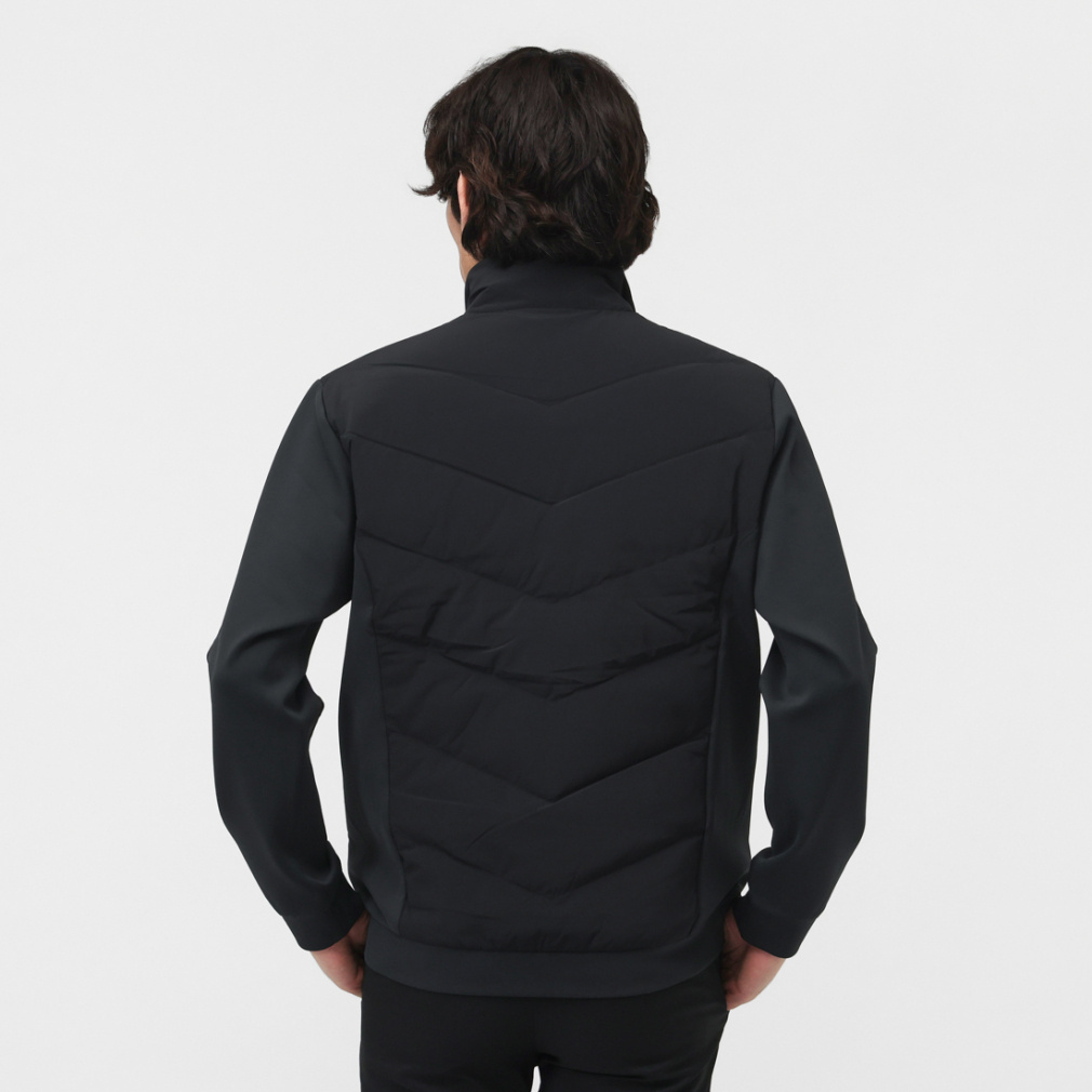 デサントゴルフ　ダウンジャケット ストレッチ 防風ハイブリッドダウンジャケット(アウター(ブルゾン