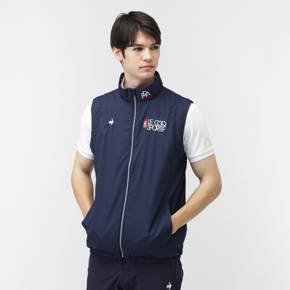 ルコックスポルティフ ゴルフ ゴルフウェア 長袖ウインドブレーカー 秋