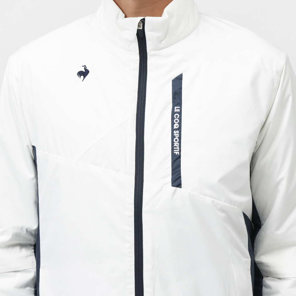 アメフト ゴルフ インディアナ州立大学 ジャケット ホワイト Mサイズ【新品】 アメフト ゴルフ インディアナ州立大学 ジャケット ホワイト Mサイズ