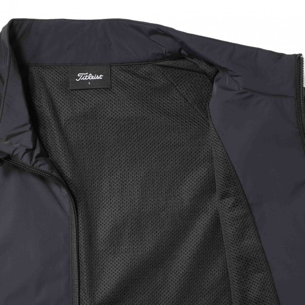 タイトリスト ウインドブレーカー LL　メンズ 新品 グレー/ブラック タイトリスト ウインドブレーカー LL メンズ 新品 グレー