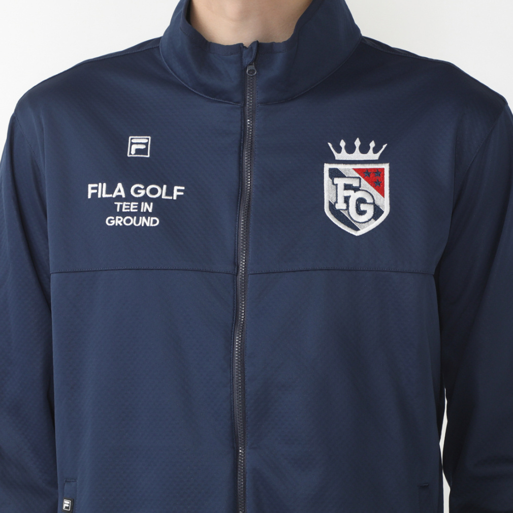 フィラ ゴルフウェア 長袖ウインドブレーカー 秋 冬 ライト