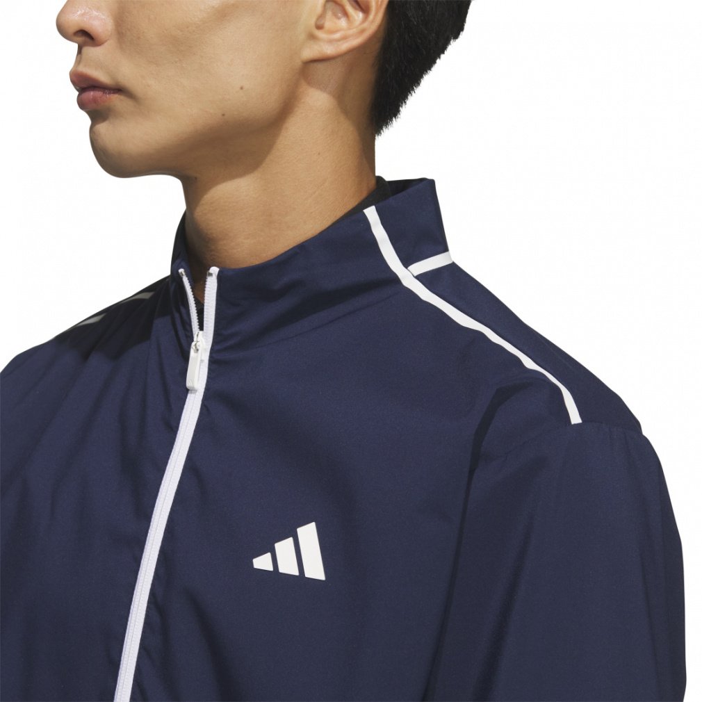 アディダス ゴルフウェア 長袖ウインドブレーカー 秋 冬