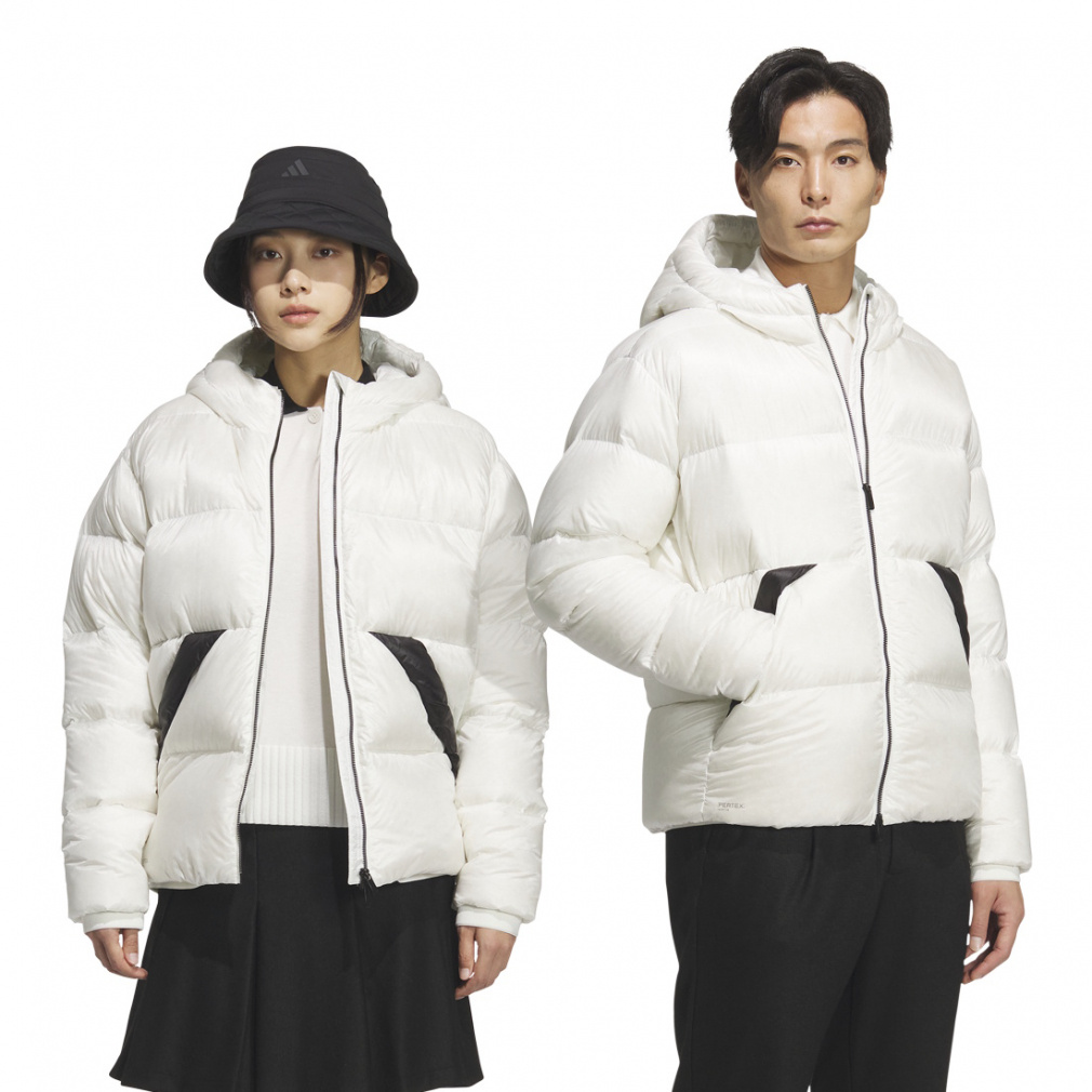 アディダス ゴルフウェア 長袖ウインドブレーカー 秋 冬 Pertex