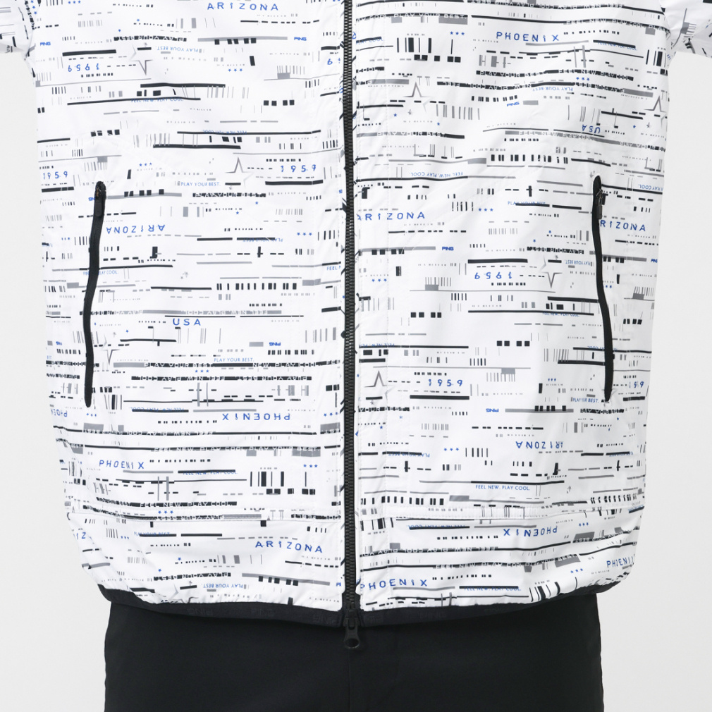 ピン ゴルフウェア 長袖ウインドブレーカー 秋 冬 24FWフルジップ