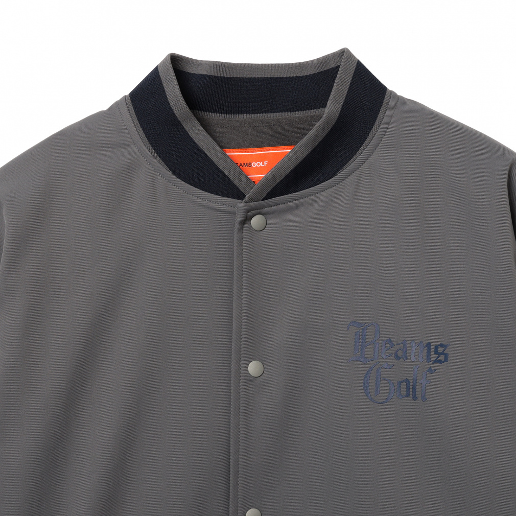 ビームスゴルフ ゴルフウェア 長袖ウインドブレーカー 秋 冬 ORANGE