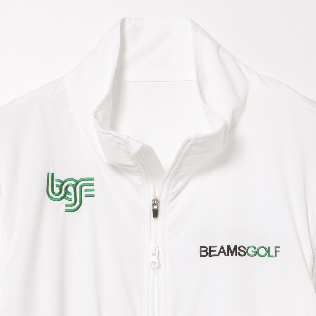 ビームスゴルフ ゴルフウェア 長袖ウインドブレーカー 秋 冬 ORANGE