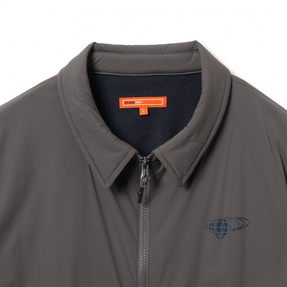 美品✨ビームスゴルフ　ストライプ　ニットブルゾン　ワッペン　刺繍　ジャケット 上品！タラッティシリーズ特集｜ビームス ゴルフ なんばパークス店｜BEAMS