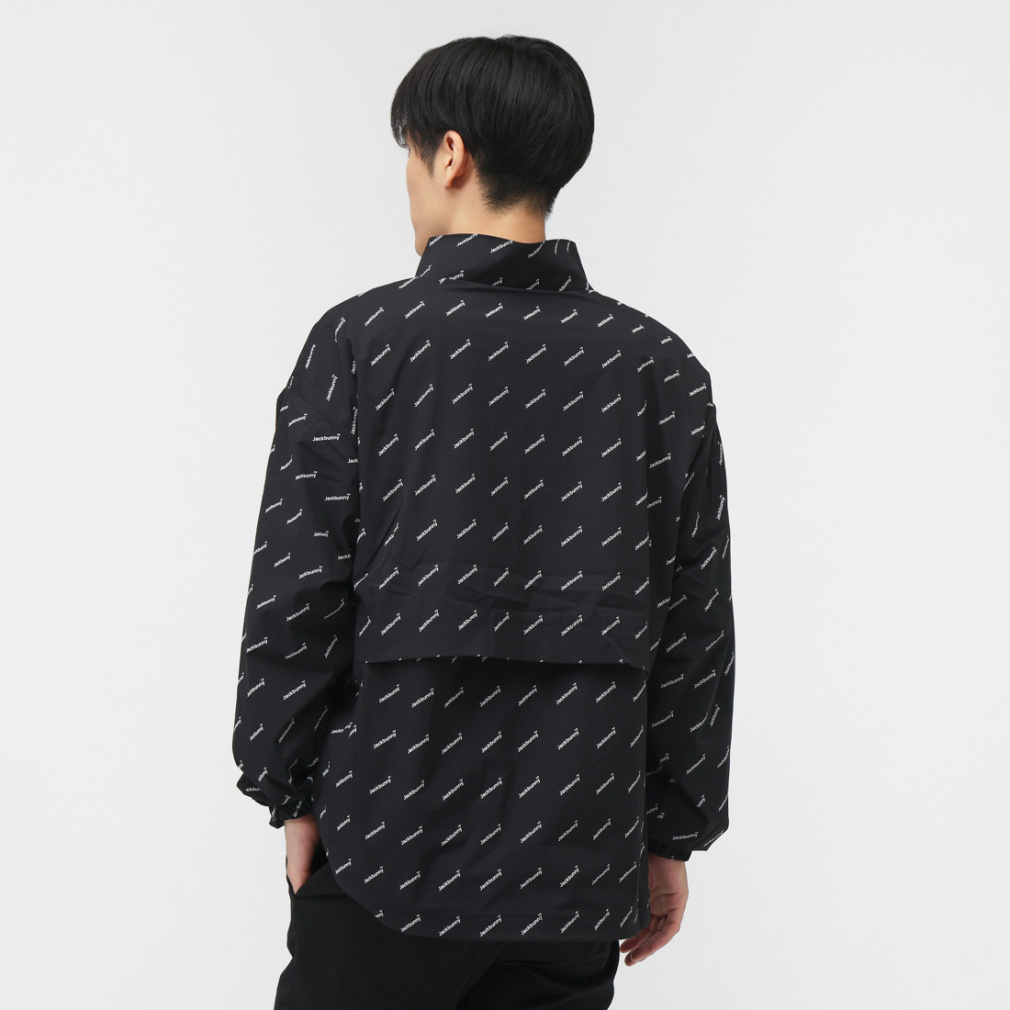ジャック バニー ゴルフウェア 長袖ウインドブレーカー 秋 冬 ナイロン