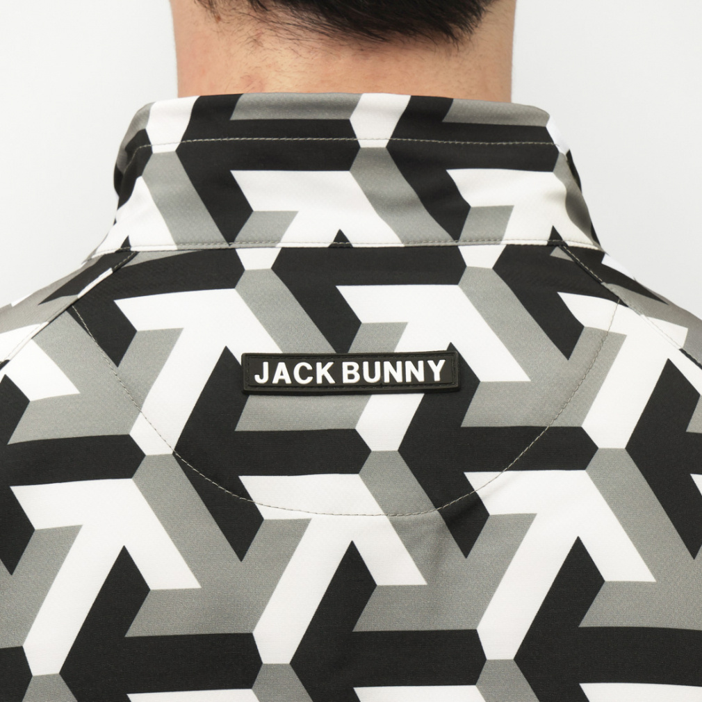 ジャック バニー ゴルフウェア 長袖ウインドブレーカー 秋 冬 2WAY