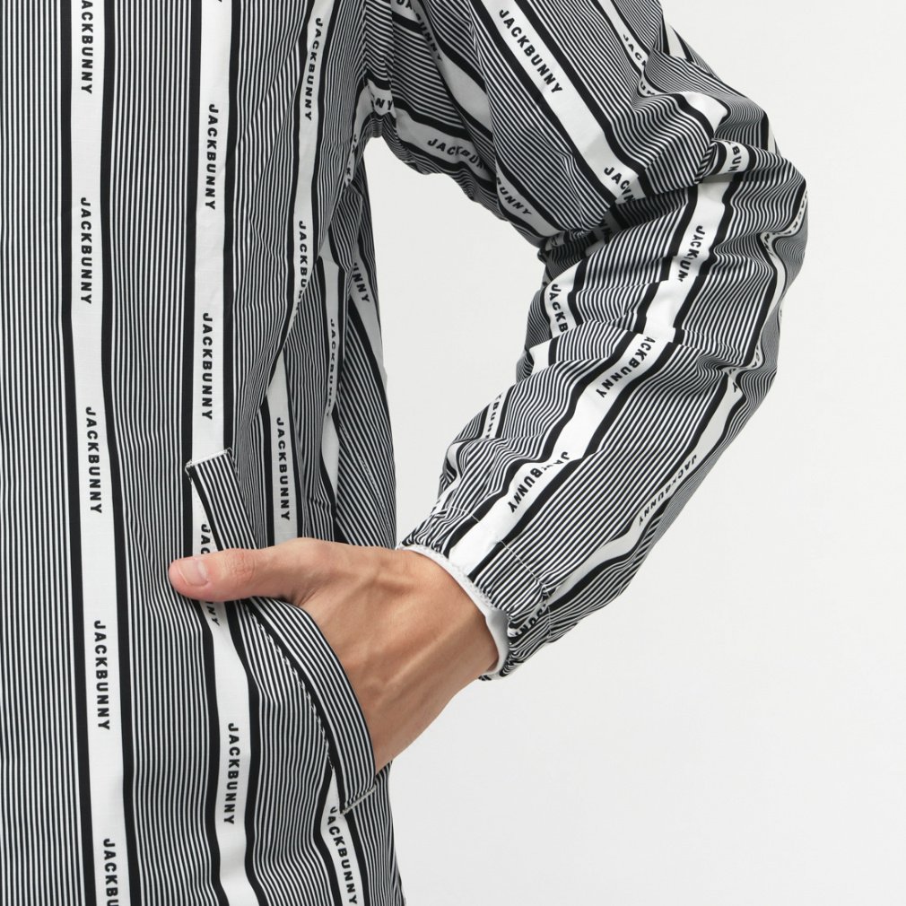 ジャック バニー ゴルフウェア 長袖ウインドブレーカー 春 夏