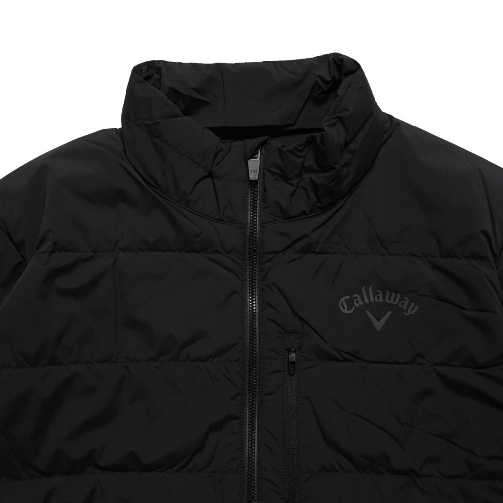キャロウェイ ゴルフウェア 中綿ジャケット 秋 冬 ストレッチナイロン