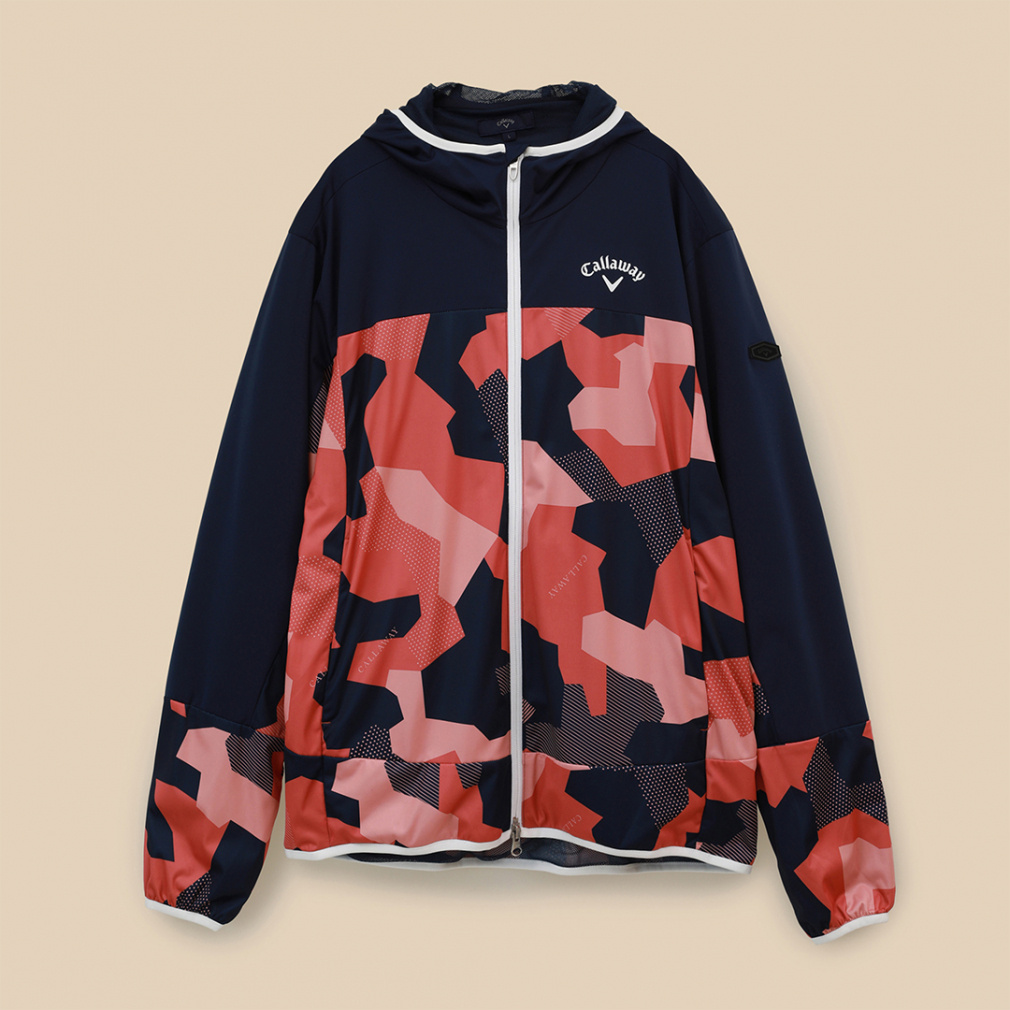 キャロウェイ ゴルフウェア 長袖 ウインドブレーカー 秋 冬 フルジップ