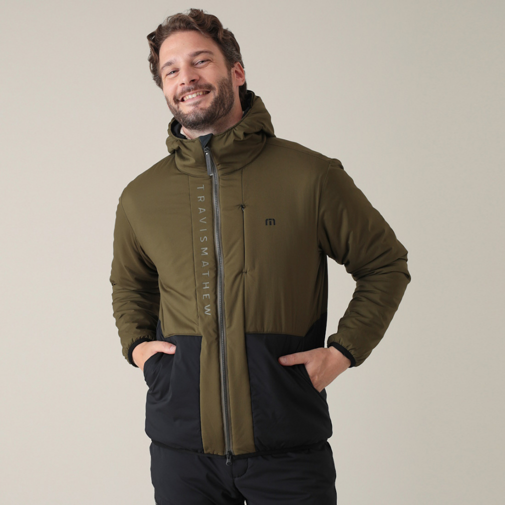 トラヴィスマシュー ゴルフウェア 長袖ウインドブレーカー 秋 冬