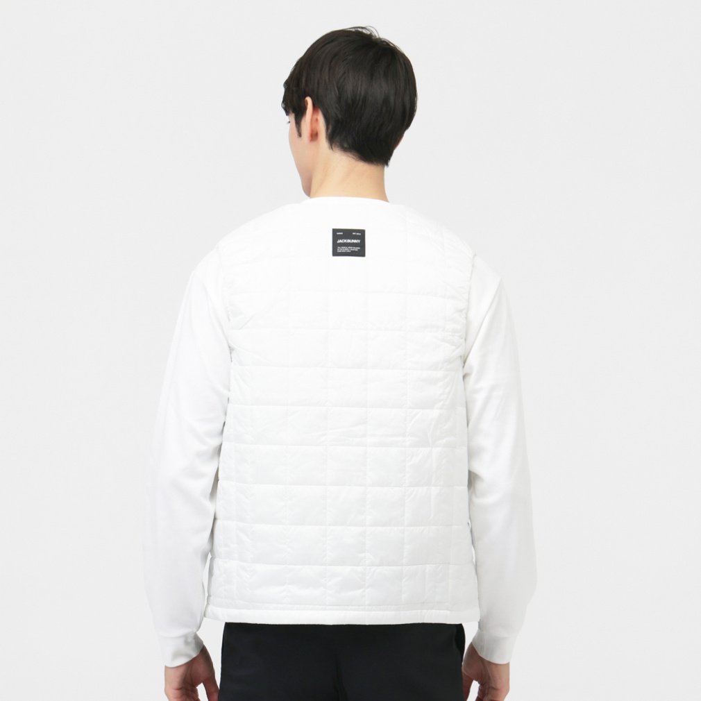 ジャック バニー ゴルフウェア 中綿ベスト 秋 冬 20D PEタフタ 中綿