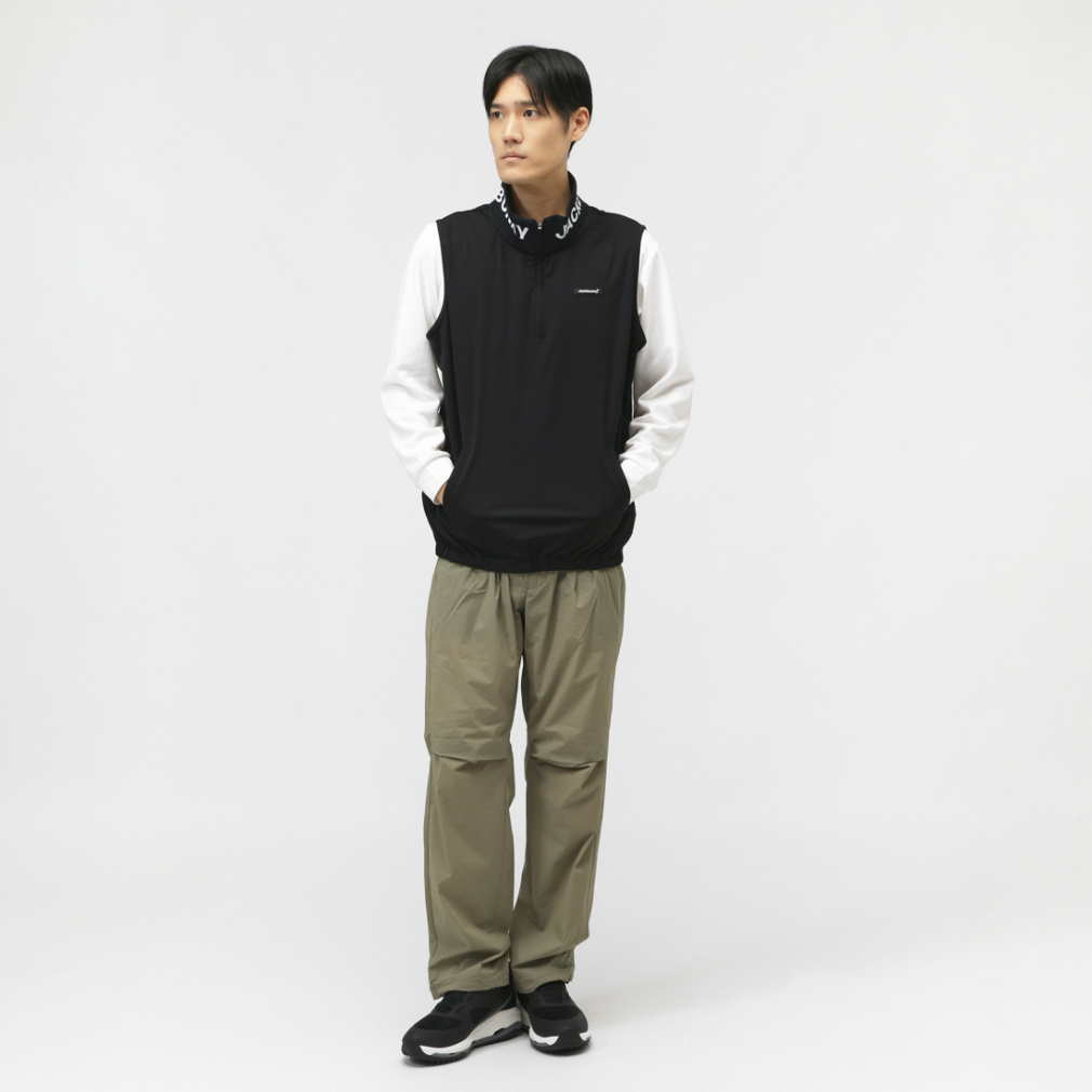 ジャック バニー ゴルフウェア ベスト 秋 冬 ライトスムースベスト