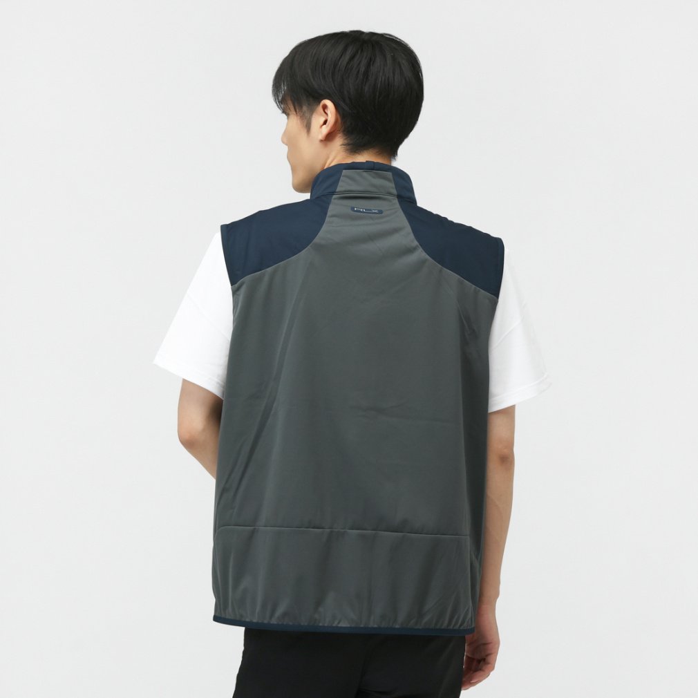 ラルフローレン ゴルフウェア ウインドベスト 秋 冬 カラーブロック