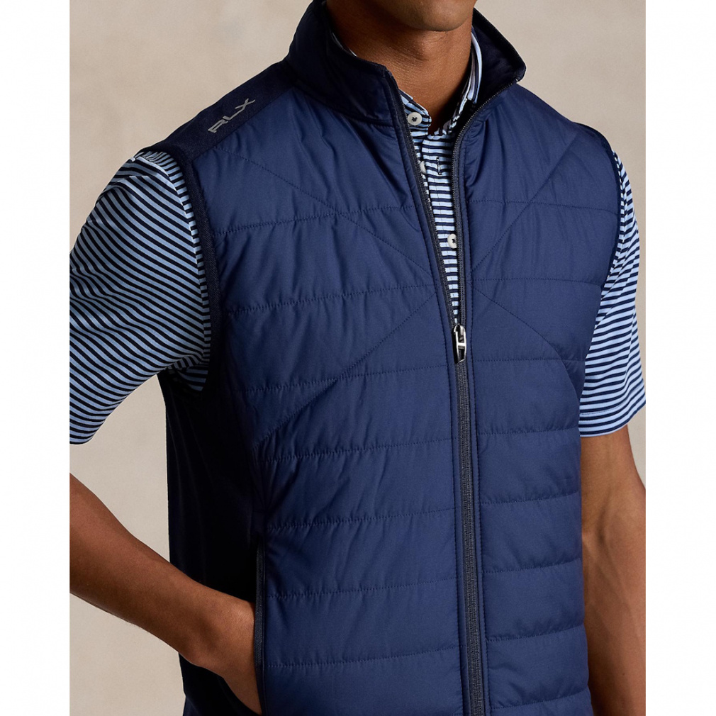 ラルフローレン ゴルフウェア 中綿ベスト 秋 冬 ストレッチ フレンチ