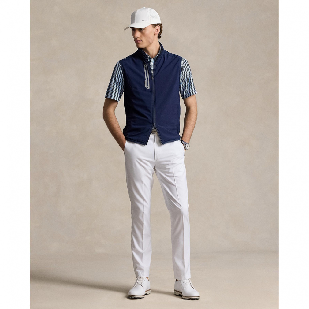 2 / 6 RLX ラルフローレン ゴルフ 防風ベスト【ネイビー/L】新品