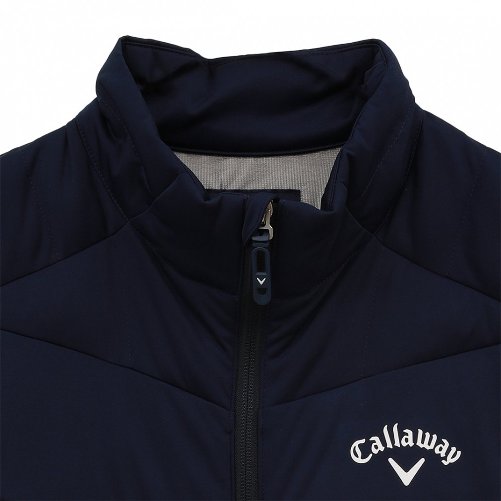 キャロウェイ ゴルフウェア 中綿ジャケット 秋 冬 フルジップ中綿