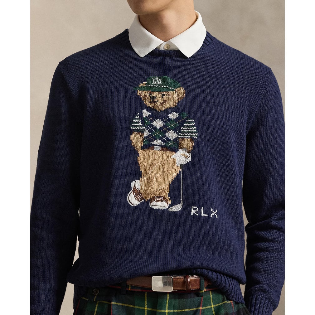 ラルフローレン ゴルフウェア 長袖セーター 春 夏 Polo ベア