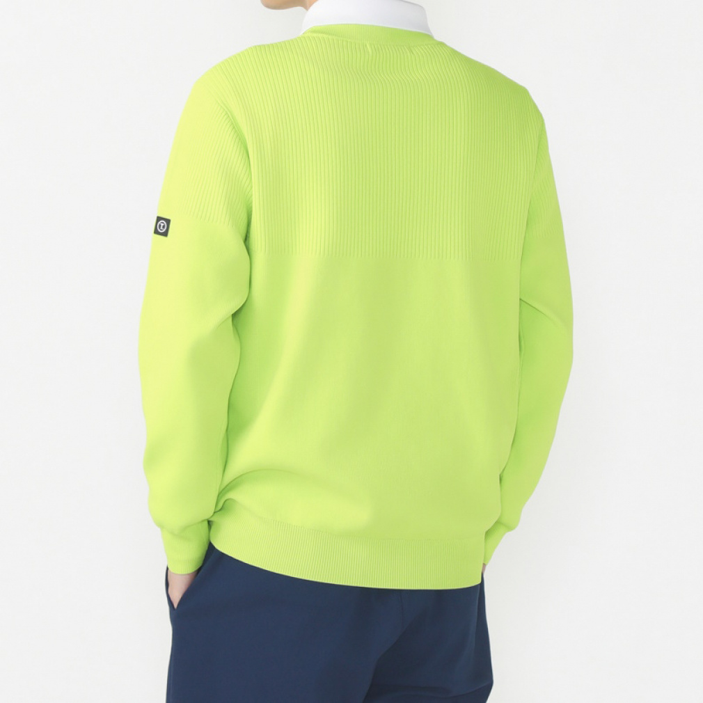 ティゴラ ゴルフウェア 長袖セーター 秋 冬 T. クルーネックセーター