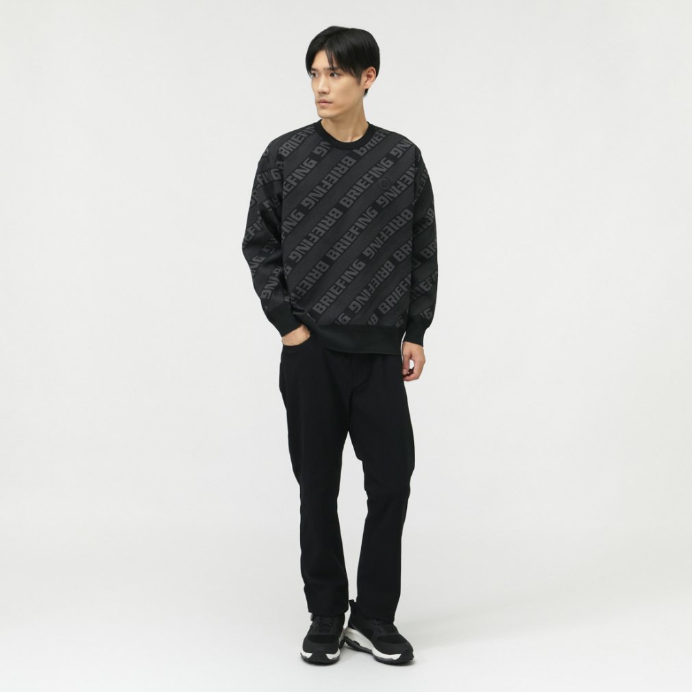 CE MS WR BIAS LOGO CREWNECK KNIT BRG253M76｜Alpen Online