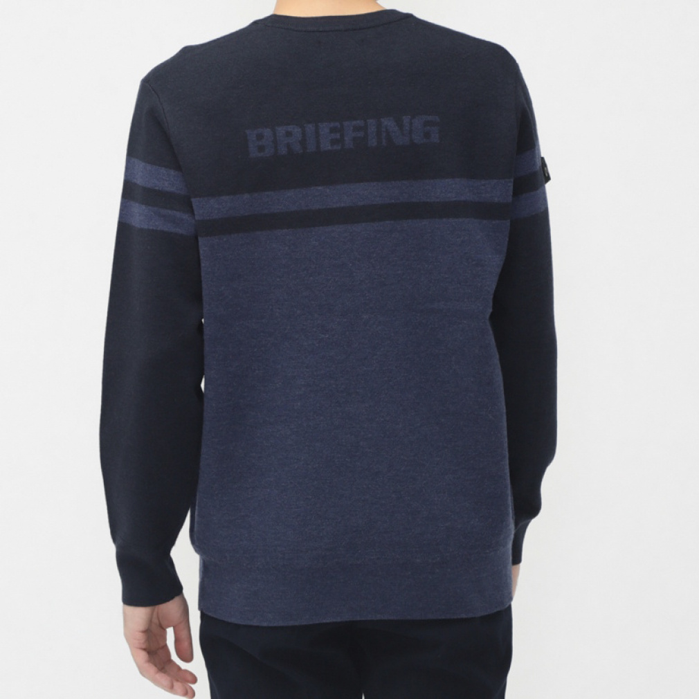 ブリーフィング ゴルフウェア 長袖セーター 秋 冬 MS MERINO WOOL