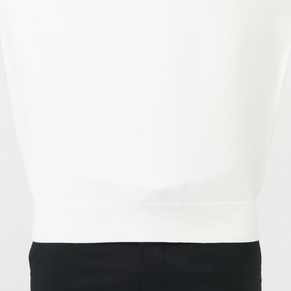 パーリーゲイツ ゴルフウェア 長袖セーター 秋 冬 12G天竺×インター