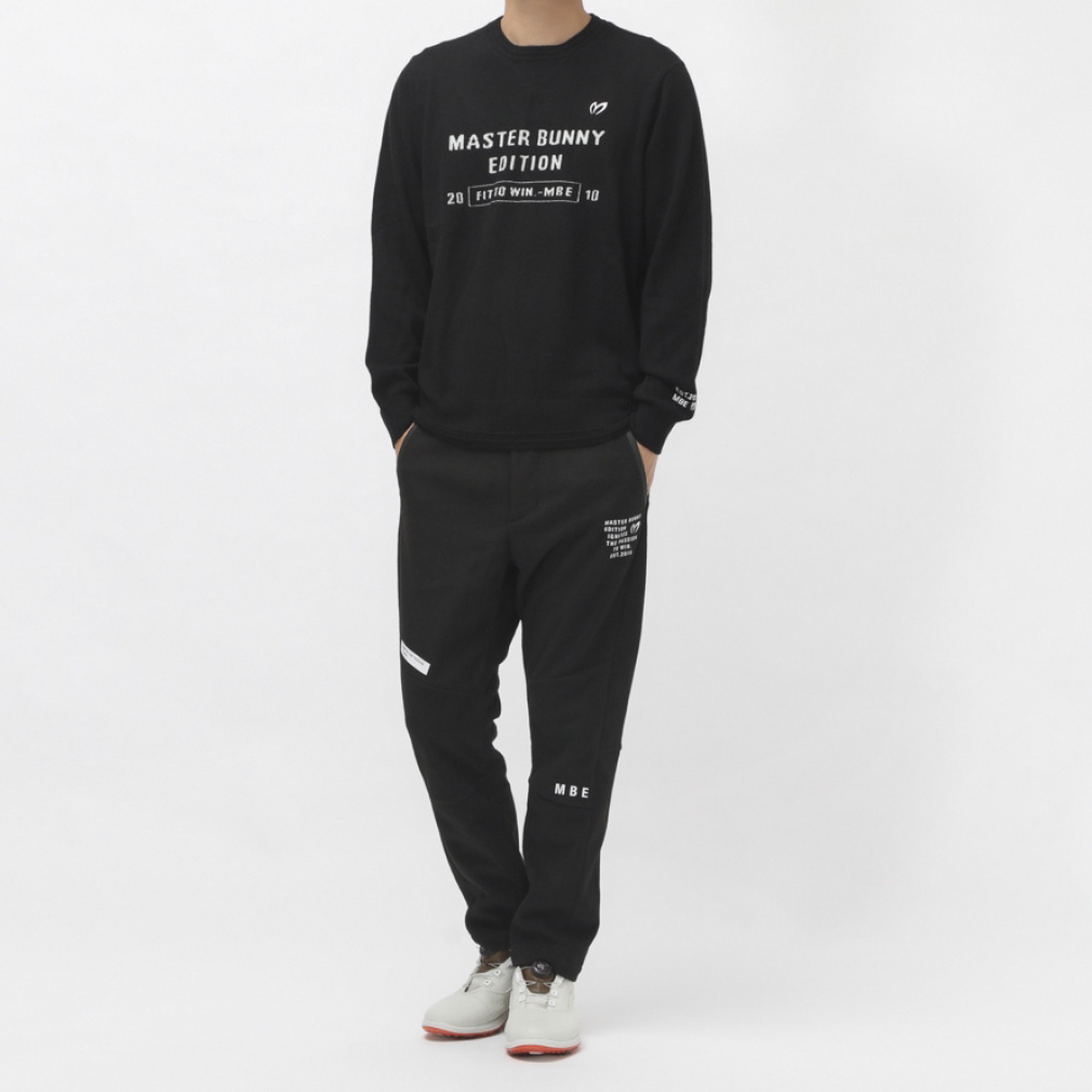 MASTER BUNNY EDITION セーター カシミヤ100% グレー MASTER BUNNY EDITION｜カシミアクルーネックニットプルオーバー