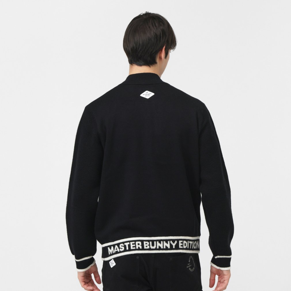 マスターバニーエディション ゴルフウェア 長袖セーター 秋 冬 裏付き